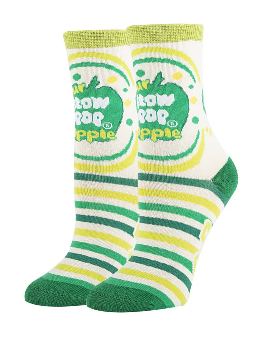 3D Sour Apple Socks