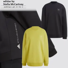 adidas by Stella McCartney  |Crew Neck Unisex Blended Fabrics Street Style Collaboration