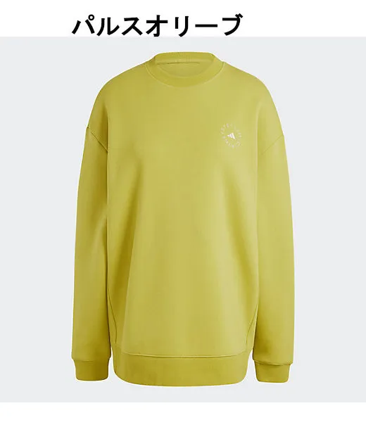 adidas by Stella McCartney  |Crew Neck Unisex Blended Fabrics Street Style Collaboration