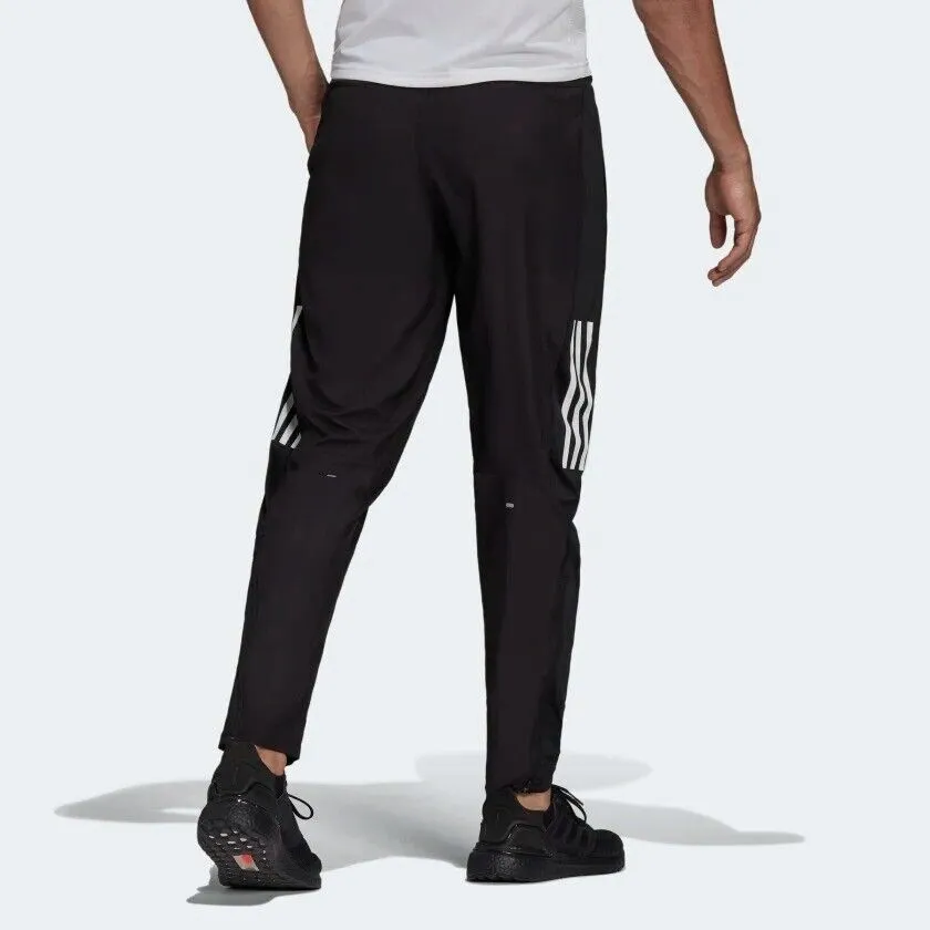 adidas Own The Run Astro Wind Mens Running Pants Pocket Fitness Trousers