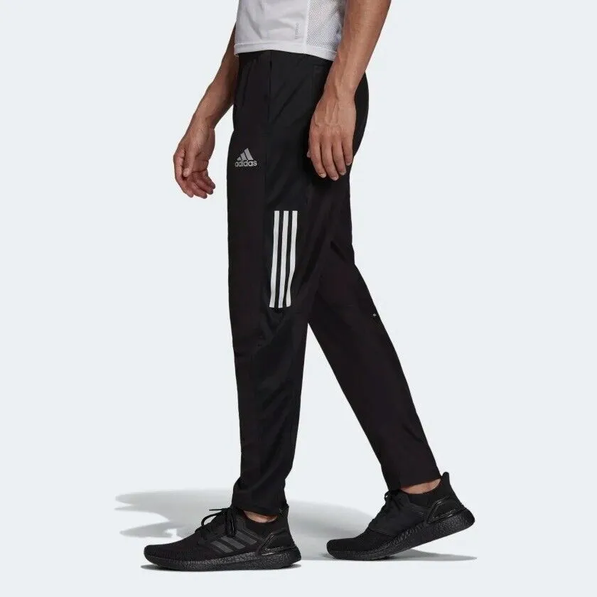 adidas Own The Run Astro Wind Mens Running Pants Pocket Fitness Trousers