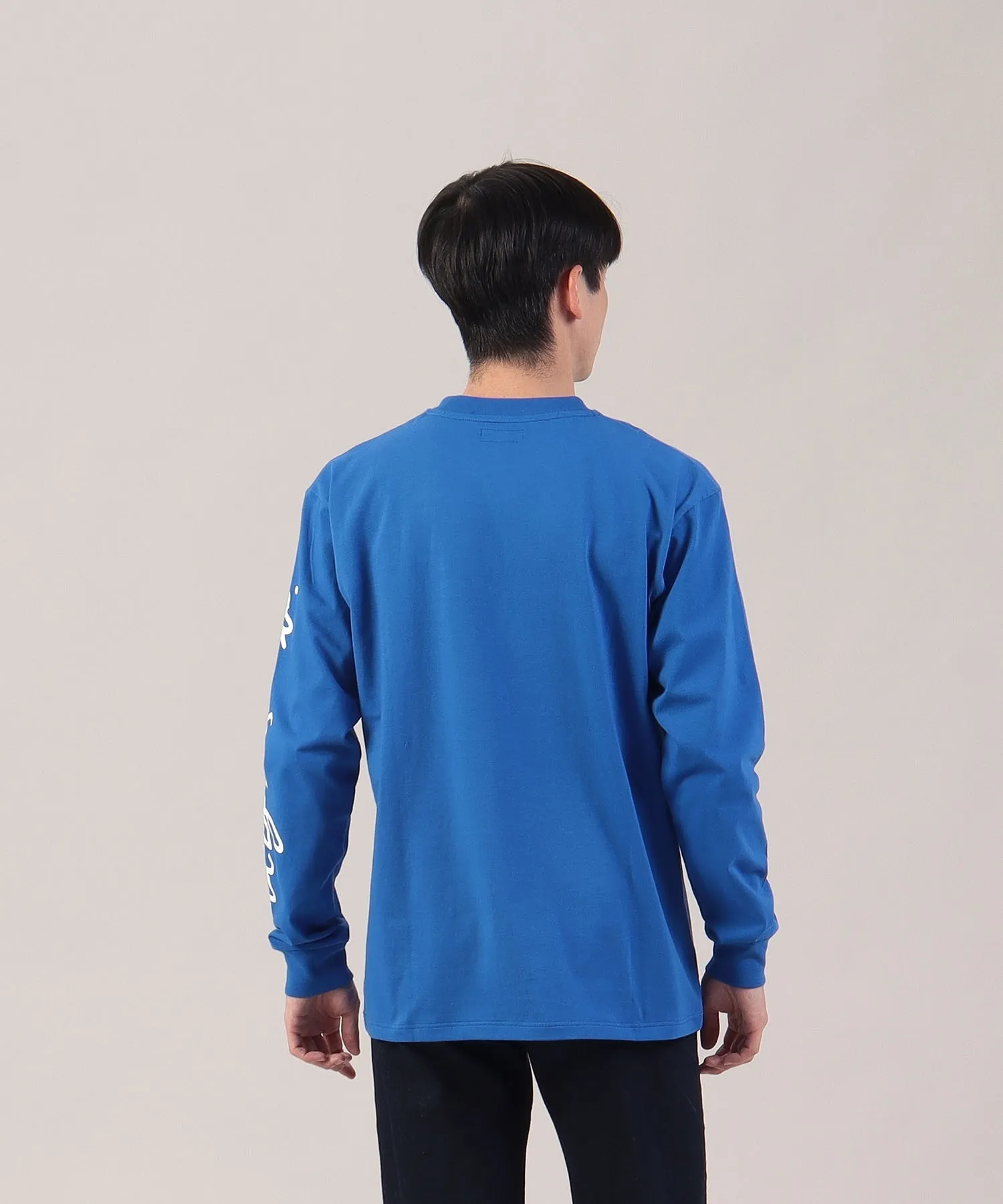 Agnes b  |Long Sleeves Plain Logos on the Sleeves Long Sleeve T-shirt