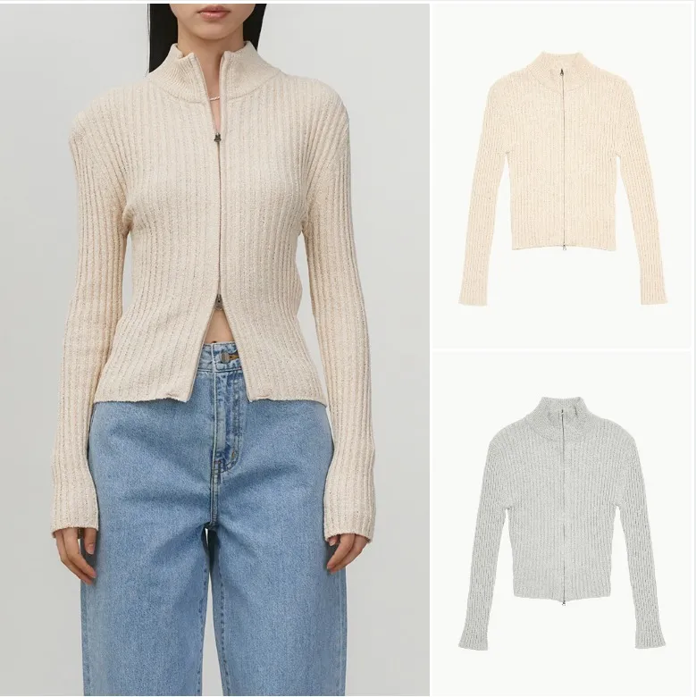 AMOMENTO  |Long Sleeves Cardigans