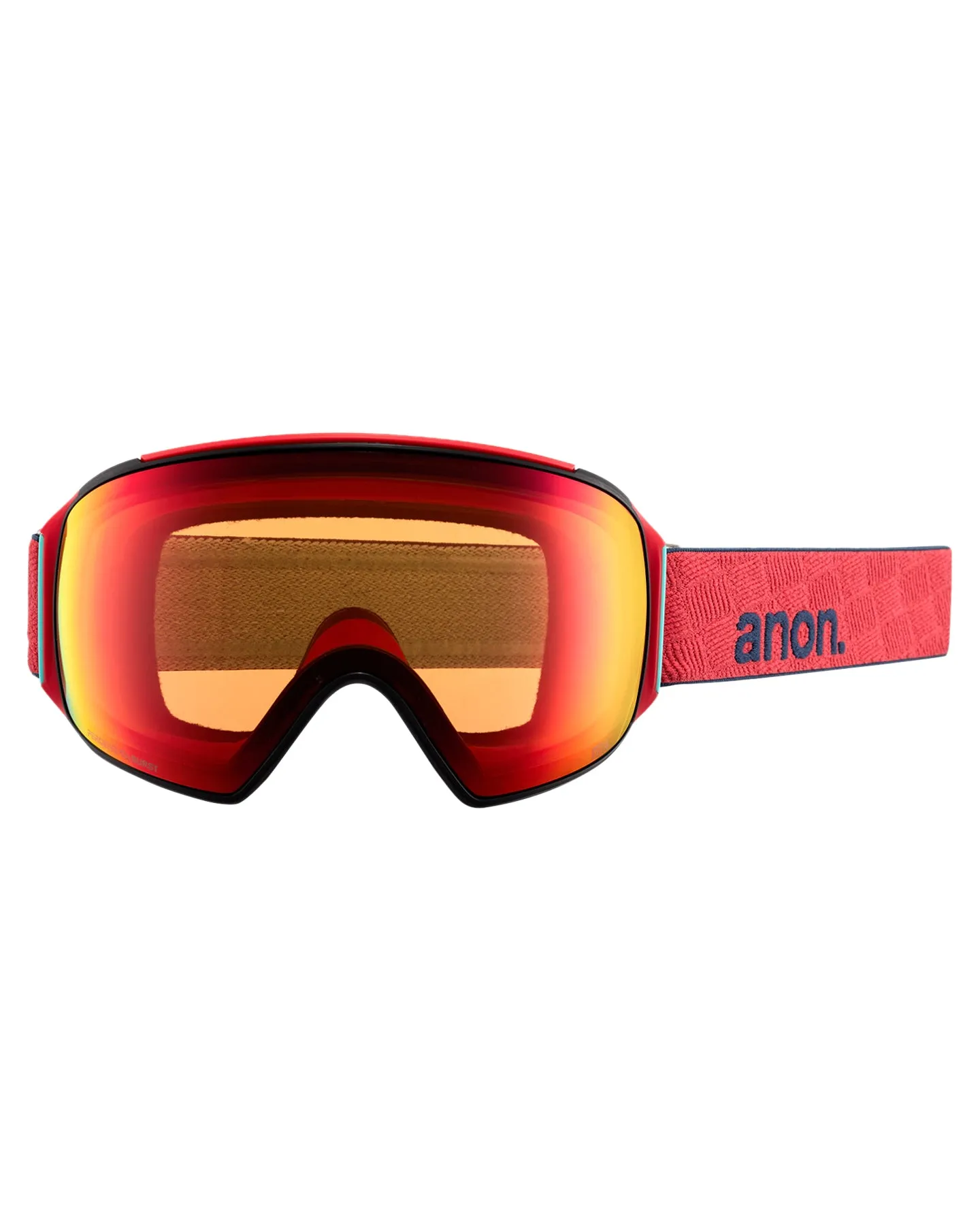 Anon M4 Toric Snow Goggles + Bonus Lens + Mfi Face Mask - Coral/Perceive Sunny Bronze Lens