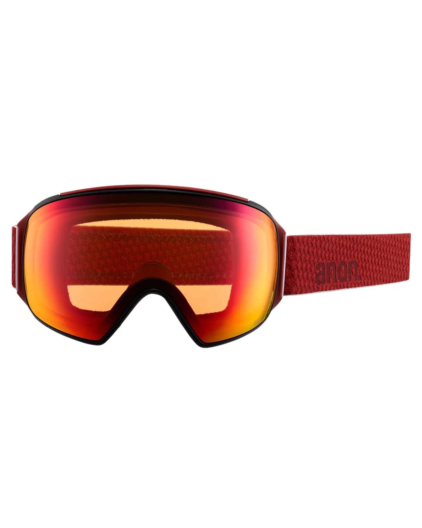 Anon M4 Toric Snow Goggles + Bonus Lens + Mfi Face Mask - Mars/Perceive Sunny Red Lens