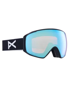 Anon M4S Toric Snow Goggles + Bonus Lens + Mfi Face Mask - Black/Perceive Variable Blue Lens