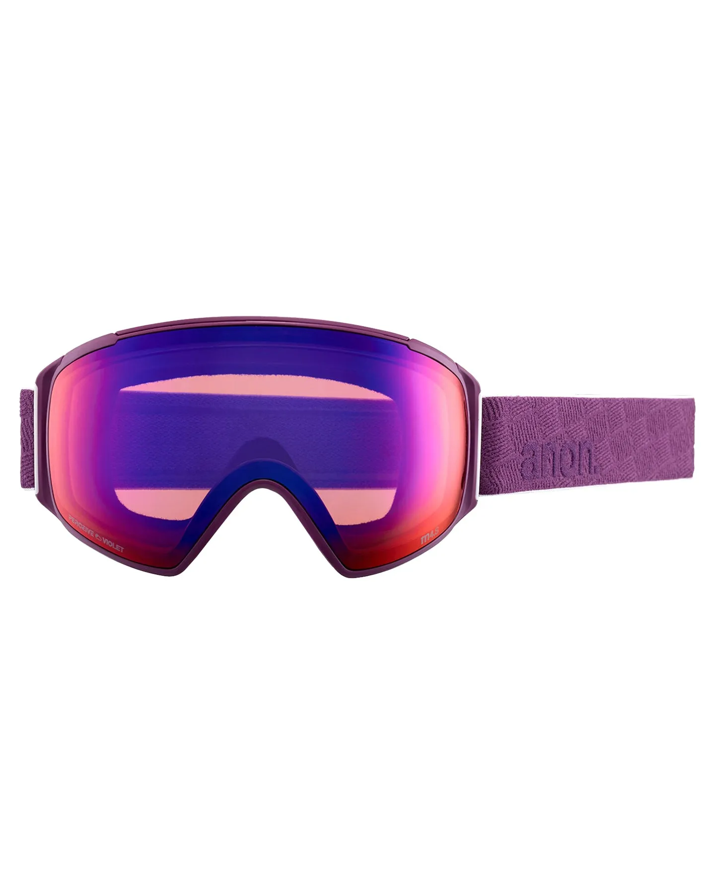 Anon M4S Toric Snow Goggles + Bonus Lens + Mfi Face Mask - Grape/Perceive Sunny Onyx Lens