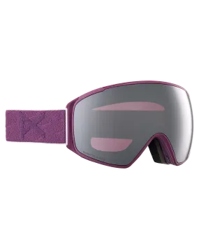 Anon M4S Toric Snow Goggles + Bonus Lens + Mfi Face Mask - Grape/Perceive Sunny Onyx Lens