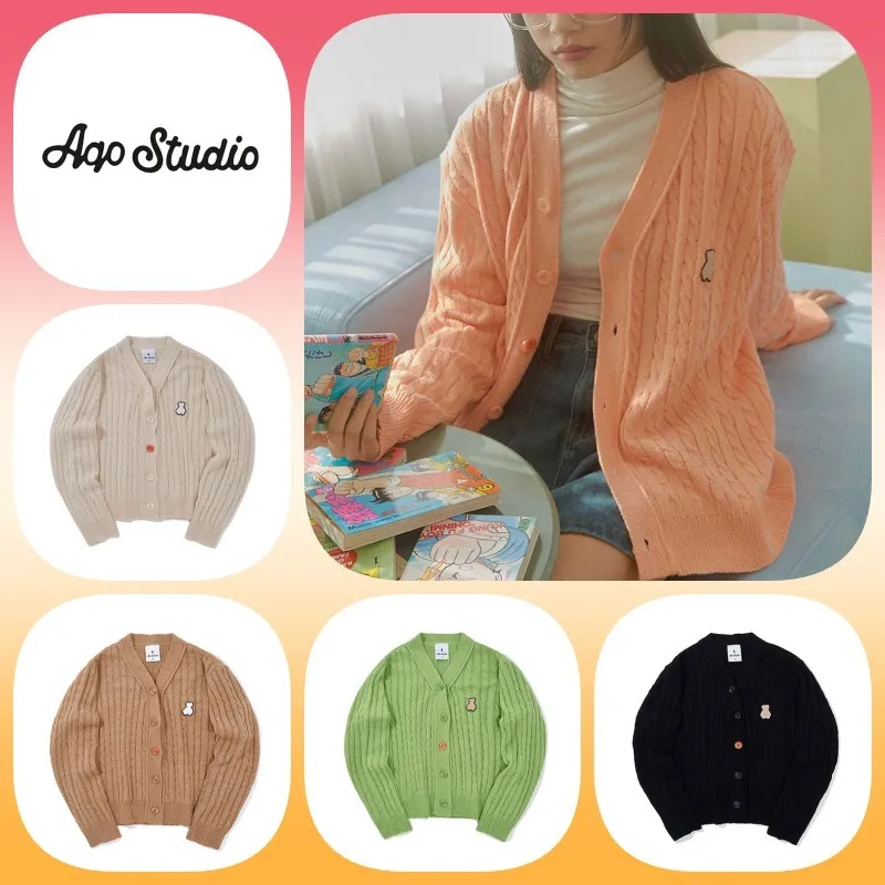 AQOstudiospace  |Long Sleeves Cardigans