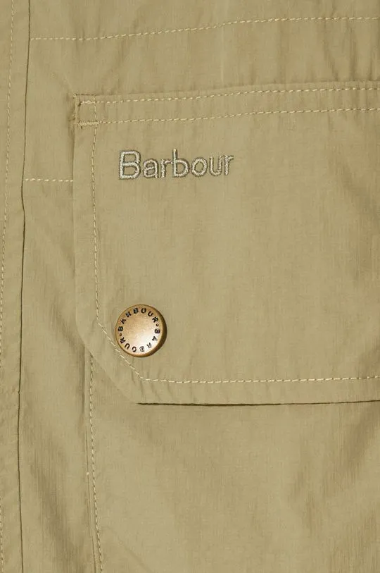 Barbour jacket Denby Casual men's green color MCA0965