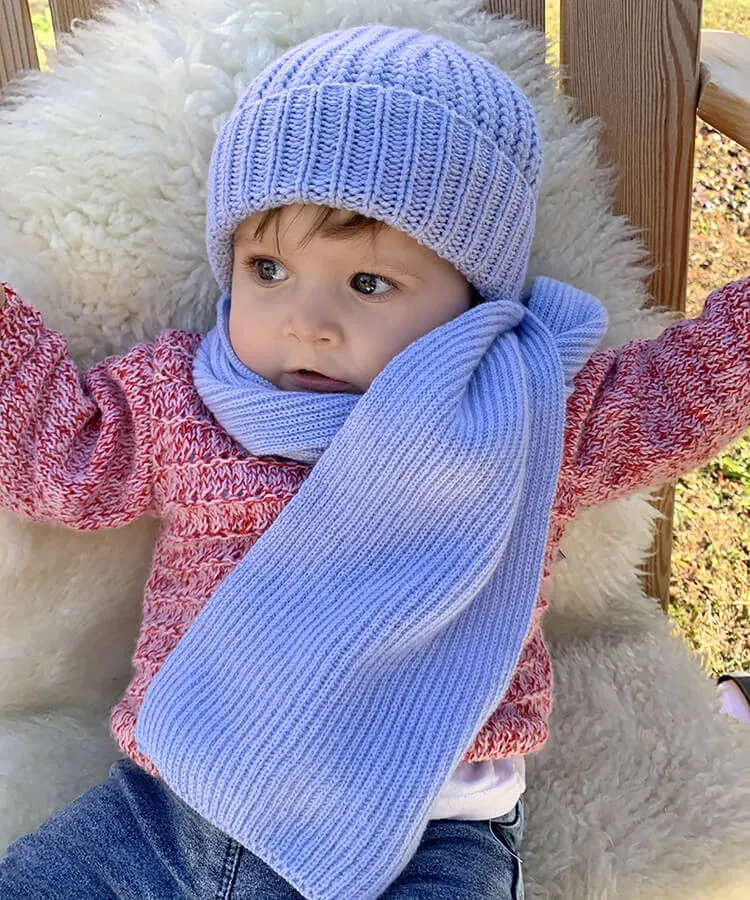 Beanie scarf baby