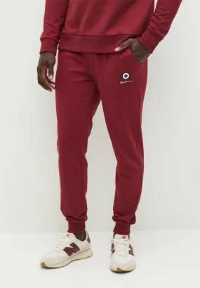 Ben Sherman Wbsj01 Mens Targer Jogger Pants Berry