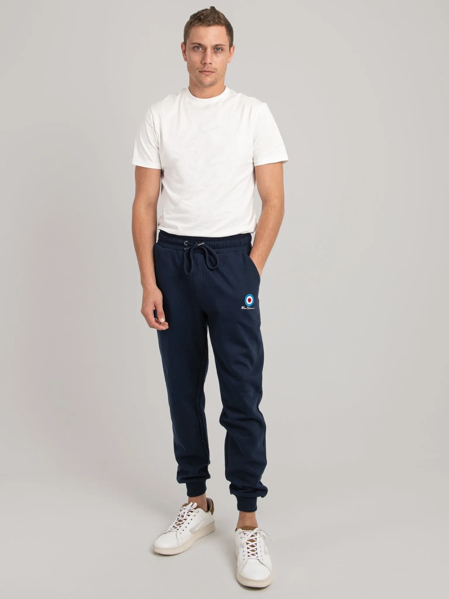 Ben Sherman Wbsj01 Mens Targer Jogger Pants Navy