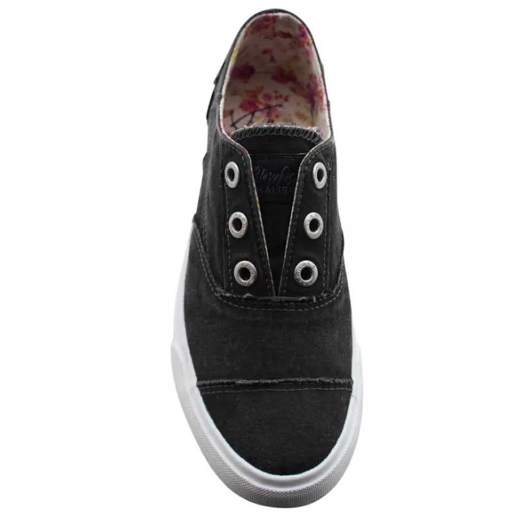 Blowfish Malia Sneaker Black Dusty Canvas (Women's)