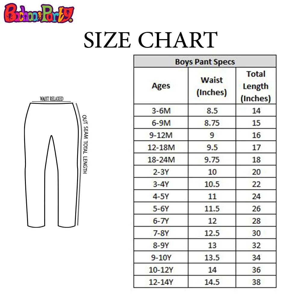 Boys Cotton Pant Solid