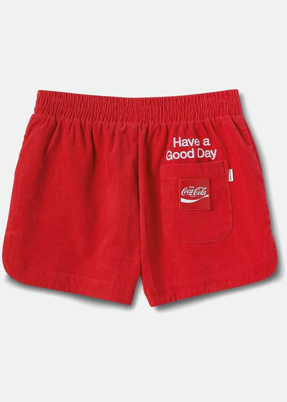 Brixton x Coca Cola Women's Runner Shorts Red