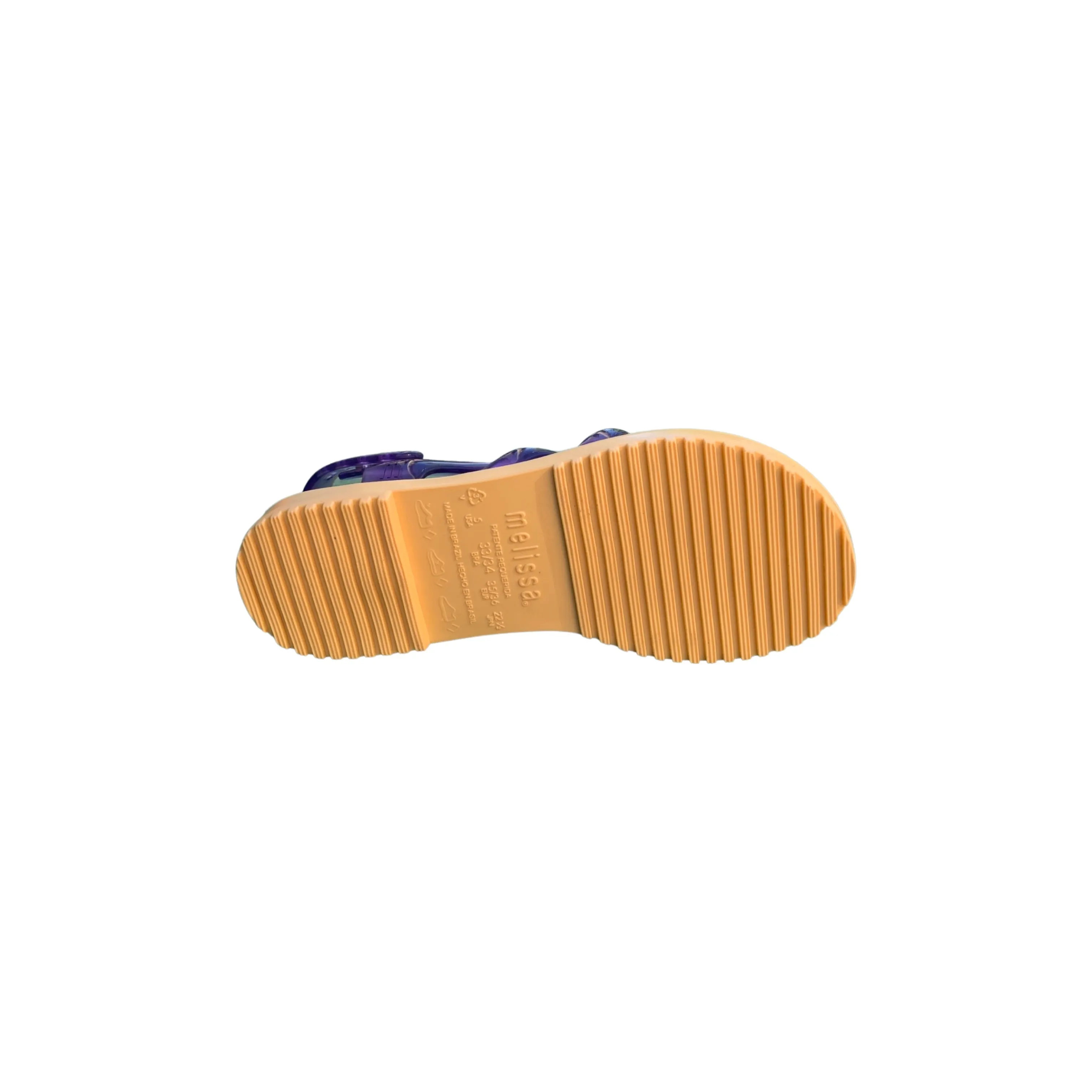 Bubble Lilac/Yellow Sandal