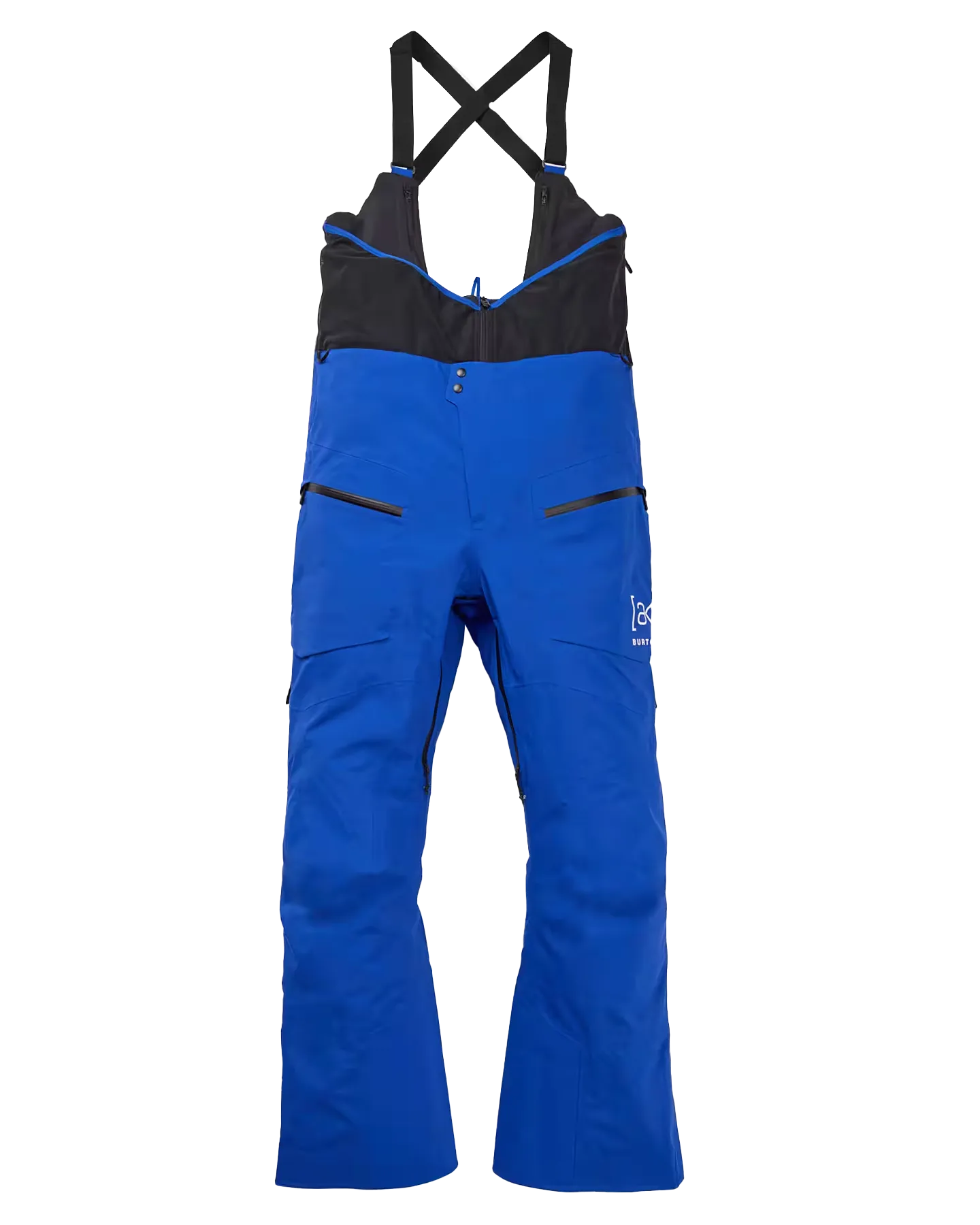 Burton Men's [ak] Tusk Gore-Tex Pro 3L Hi-Top Snow Bib Pants - Jake Blue