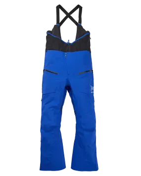 Burton Men's [ak] Tusk Gore-Tex Pro 3L Hi-Top Snow Bib Pants - Jake Blue