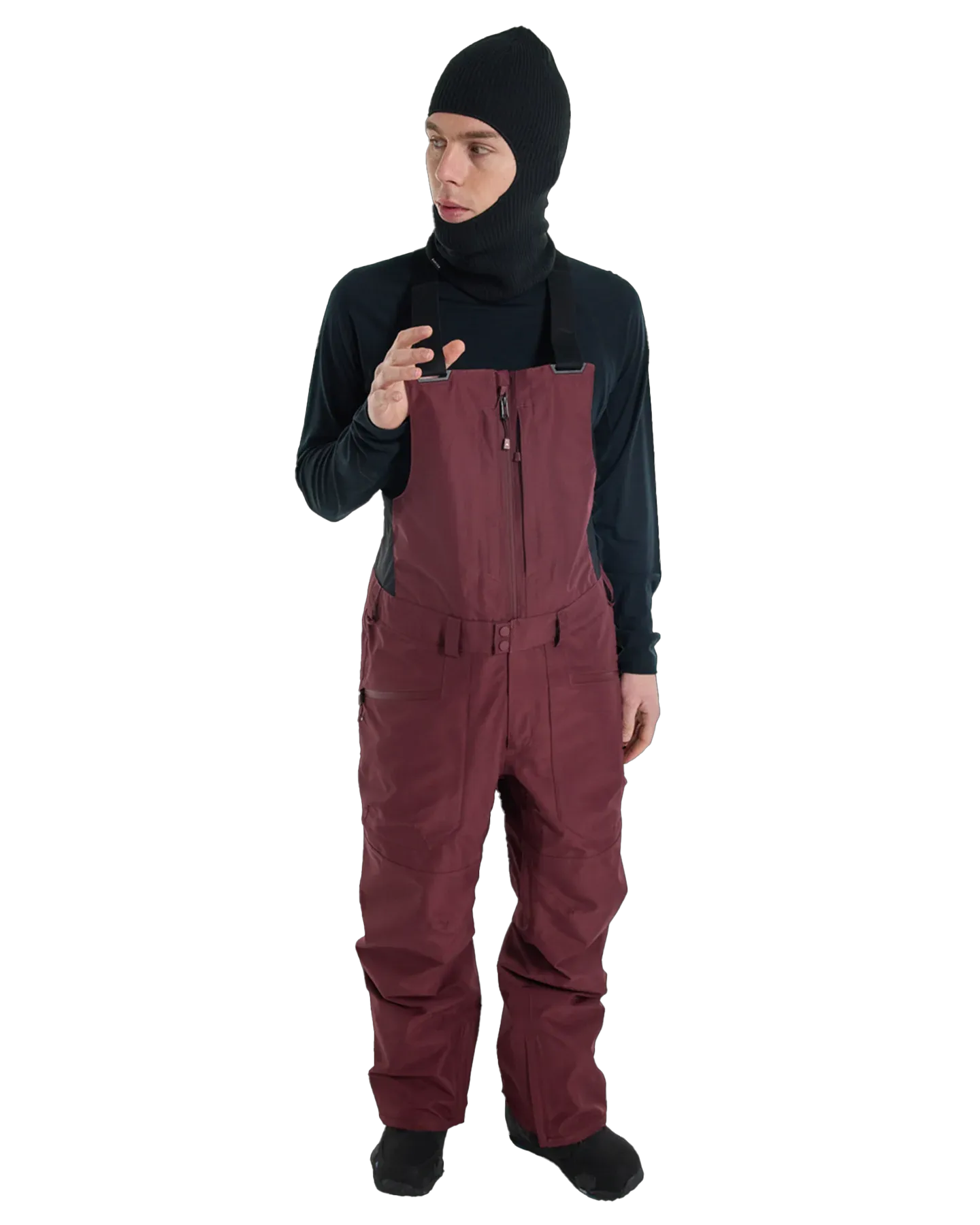 Burton Men's Reserve 2L Bib Pants - Almandine