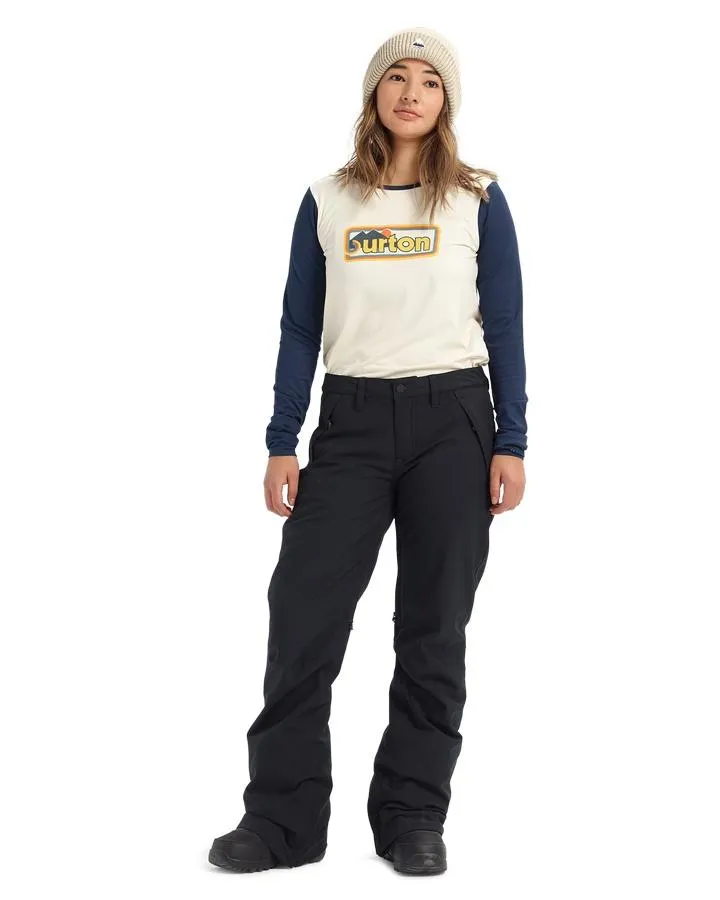 Burton Society Womens Pant - True Black - 2022