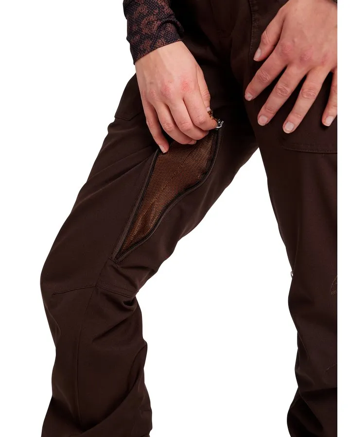 Burton Vida Womens Pant - Seal Brown - 2022