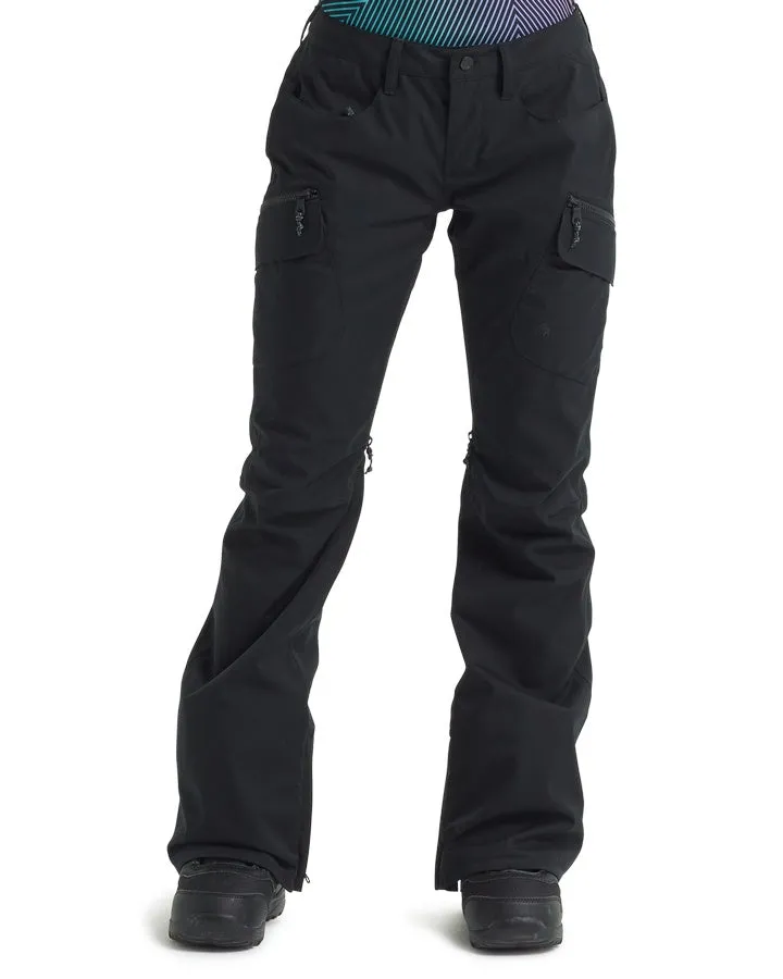 Burton Womens Gloria Insulated Pant - True Black - 2022