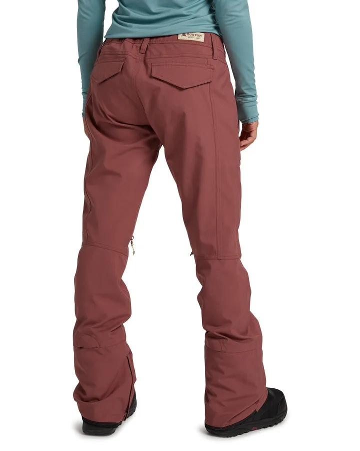 Burton Womens Vida Pant - Rose Brown - 2021 (L)