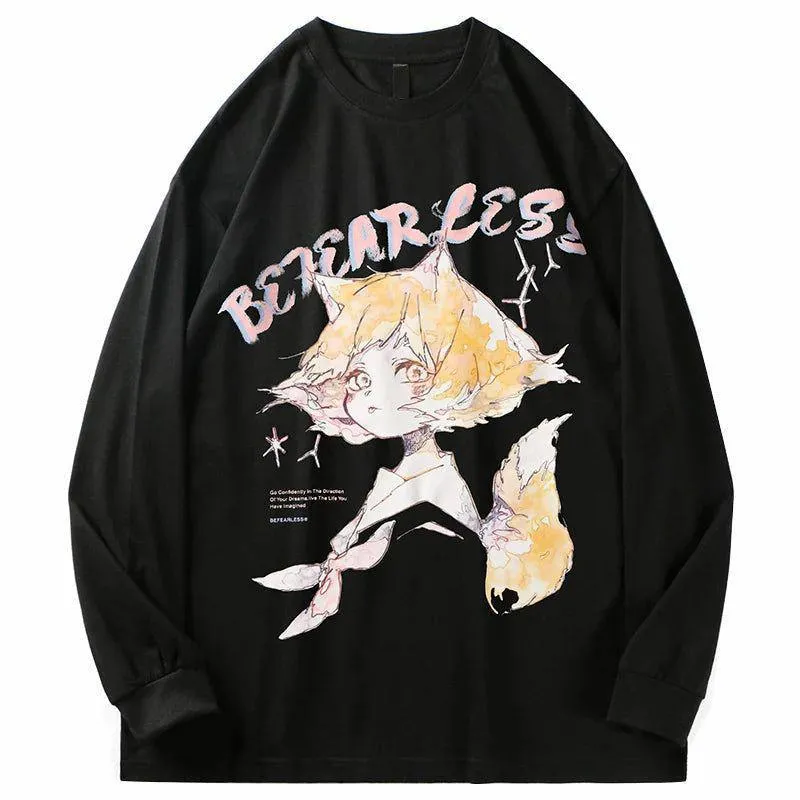 Cat Girl Long Sleeve