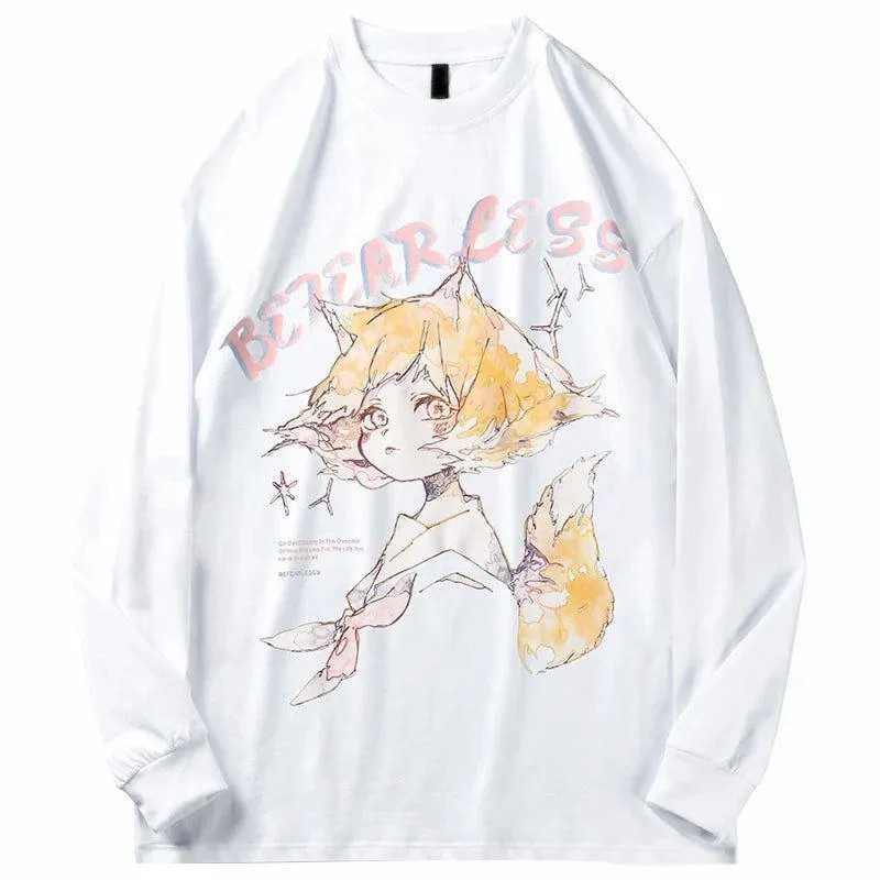 Cat Girl Long Sleeve