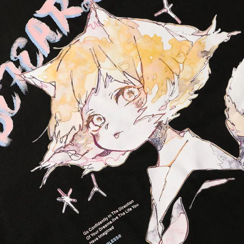 Cat Girl Long Sleeve