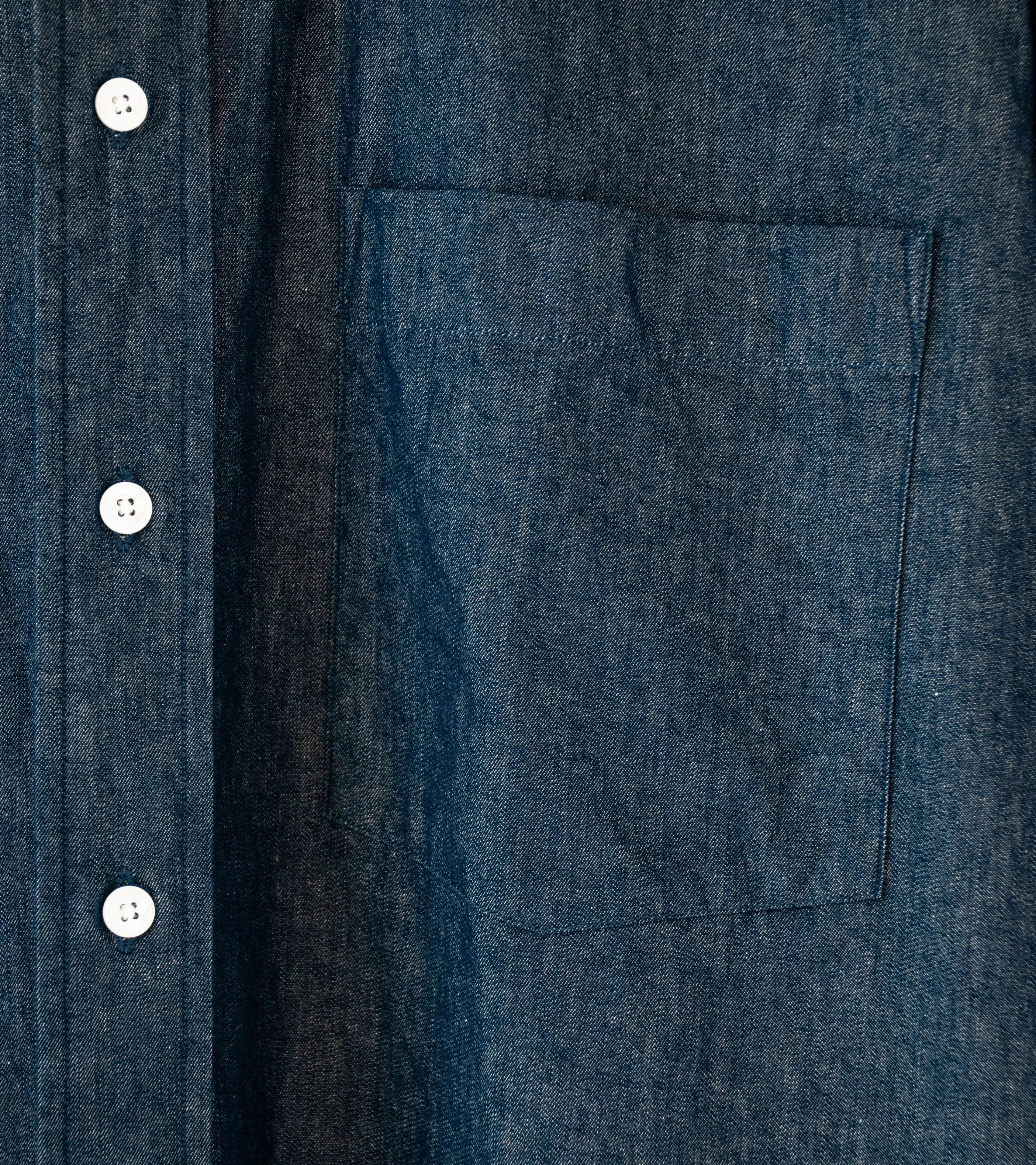 C'H'C'M' 'Button Down Shirt' (Indigo Denim)