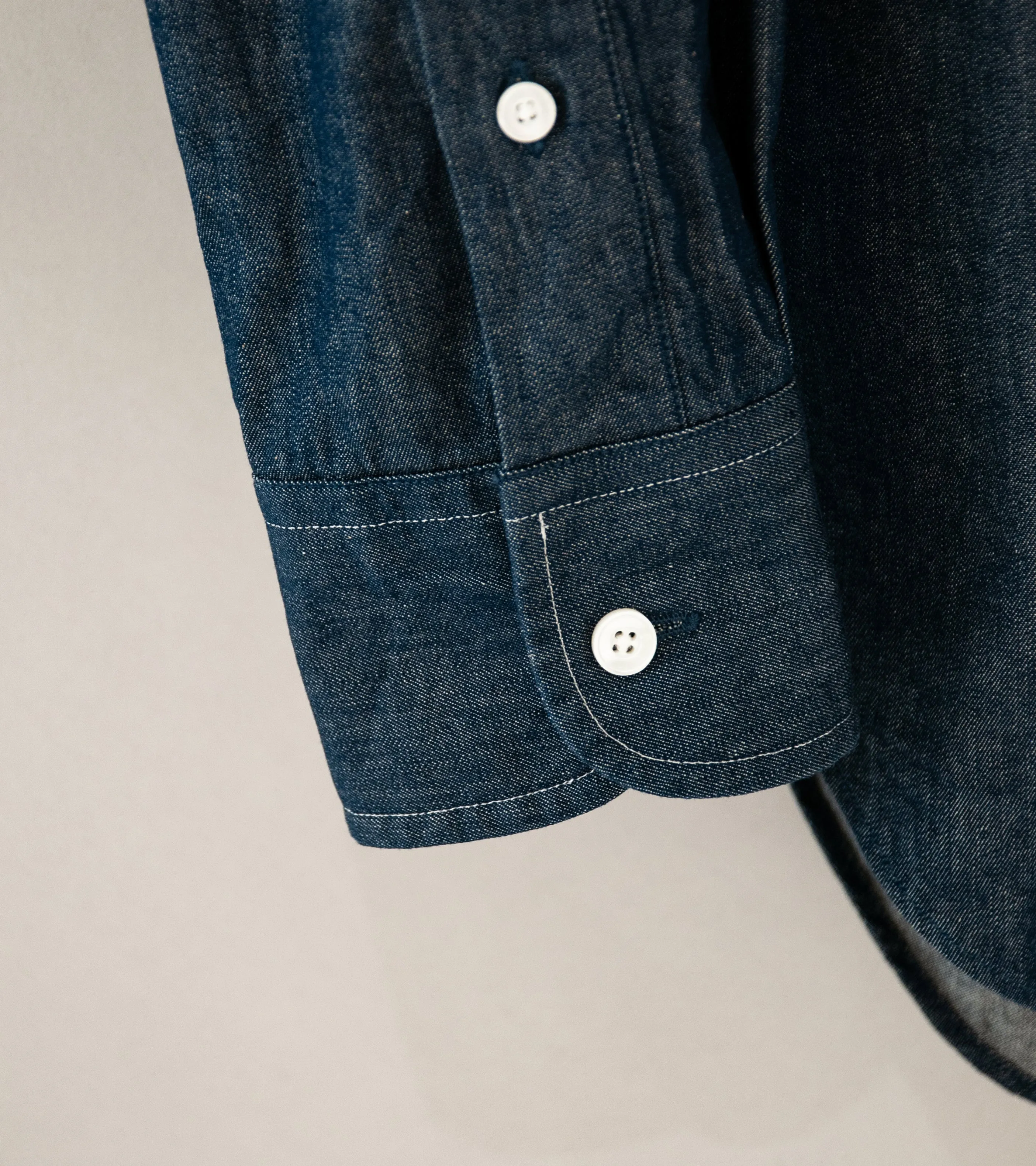 C'H'C'M' 'Button Down Shirt' (Indigo Denim)