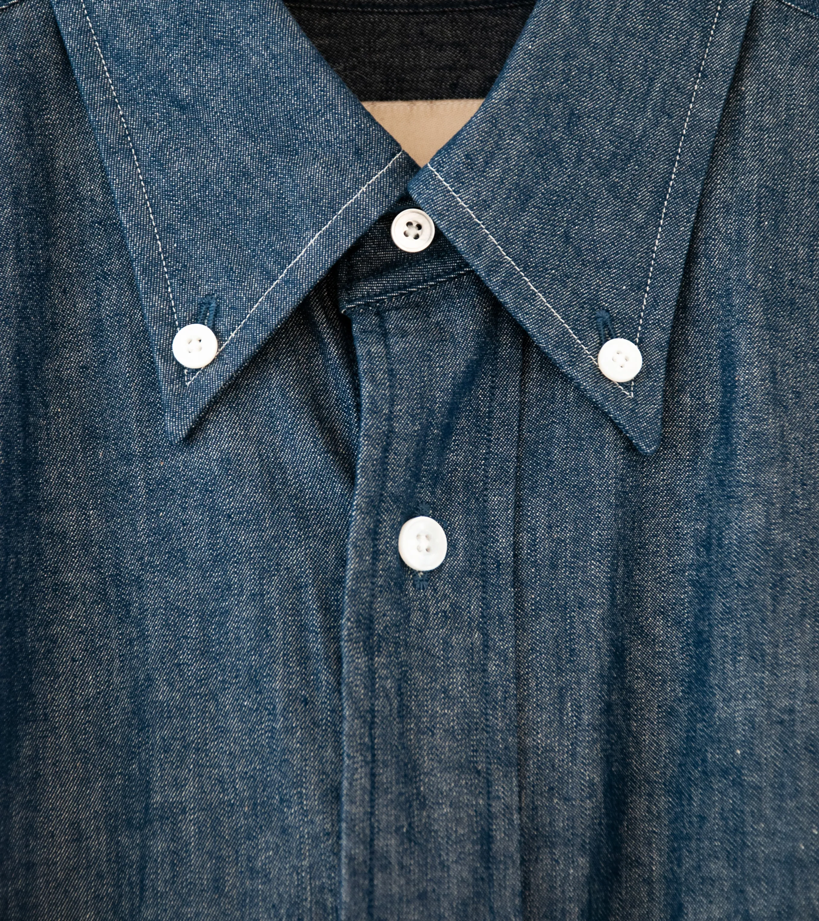 C'H'C'M' 'Button Down Shirt' (Indigo Denim)