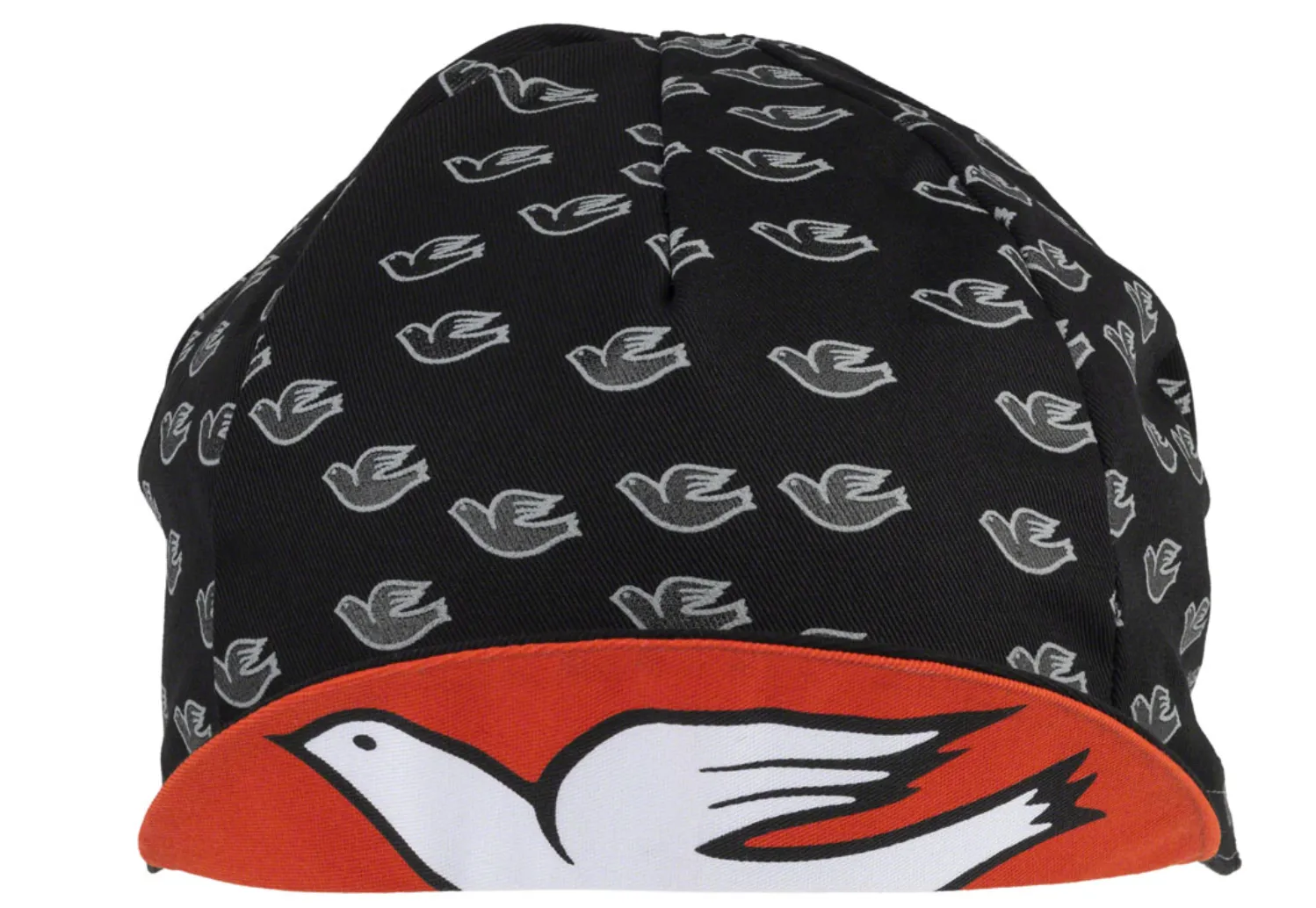 Cinelli Columbus Doves Cycling Cap - Black, One Size Made in Italy