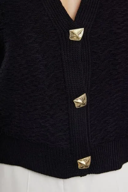 Detailed Cardigan