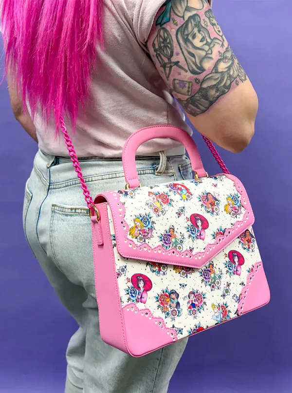 Disney Princess Floral Tattoo Crossbody Bag