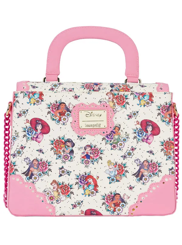 Disney Princess Floral Tattoo Crossbody Bag