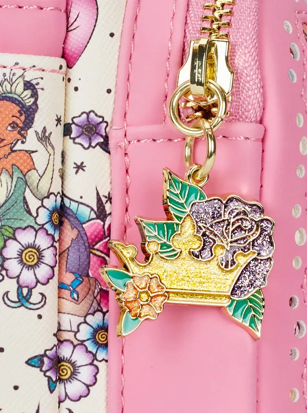 Disney Princess Floral Tattoo Mini Backpack