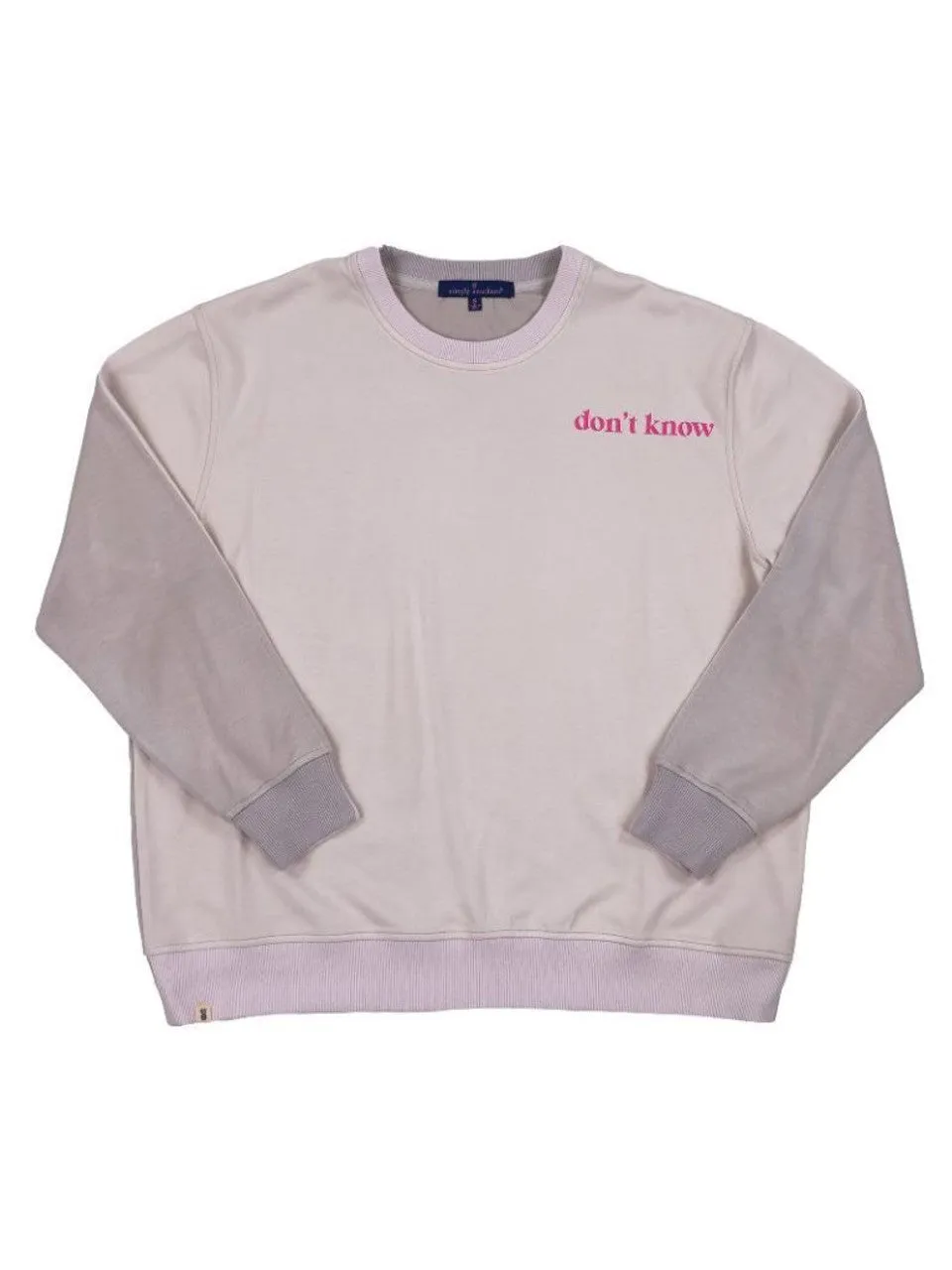 Don't Know Don't Care Crewneck