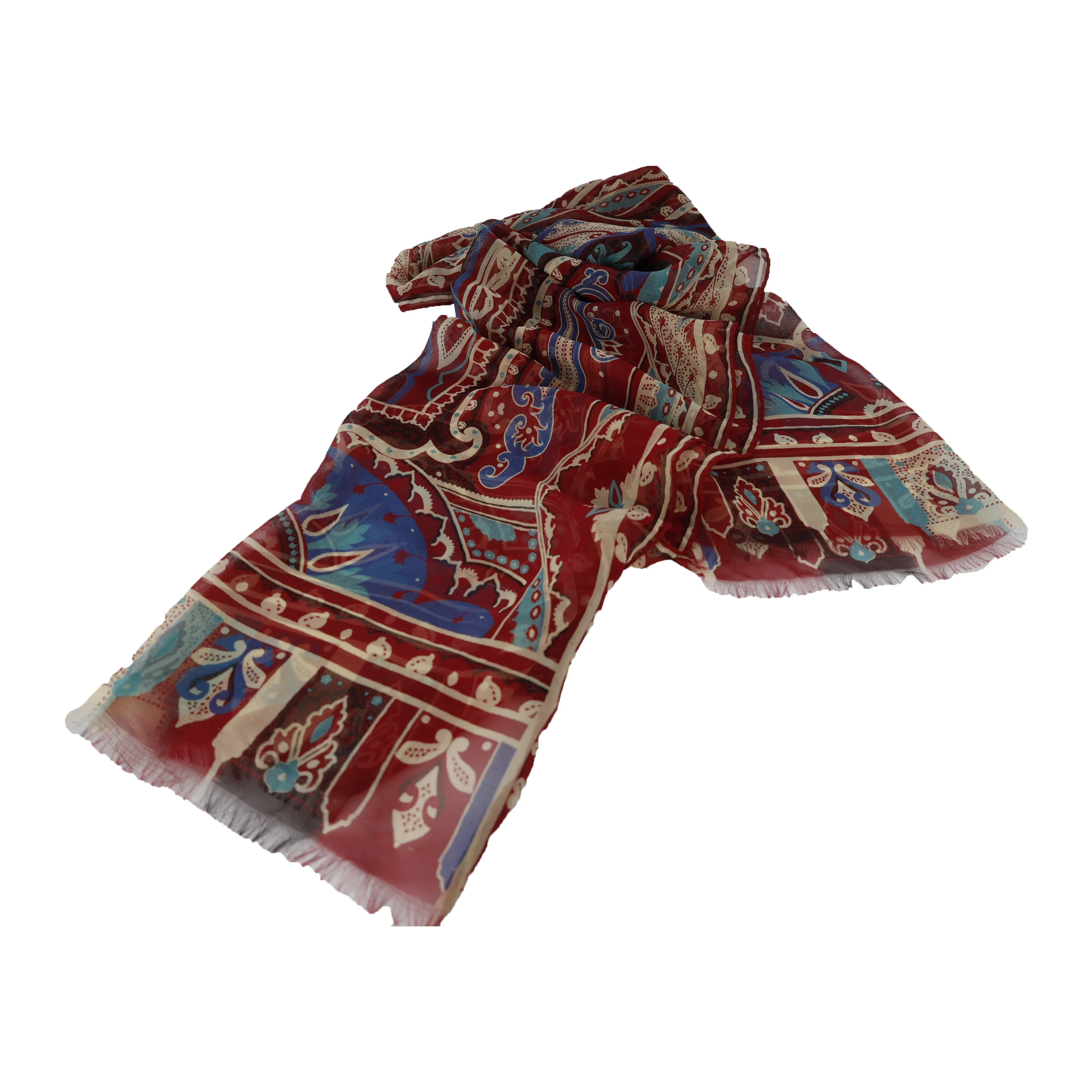 Etro Paisley Silk Scarf - '20s