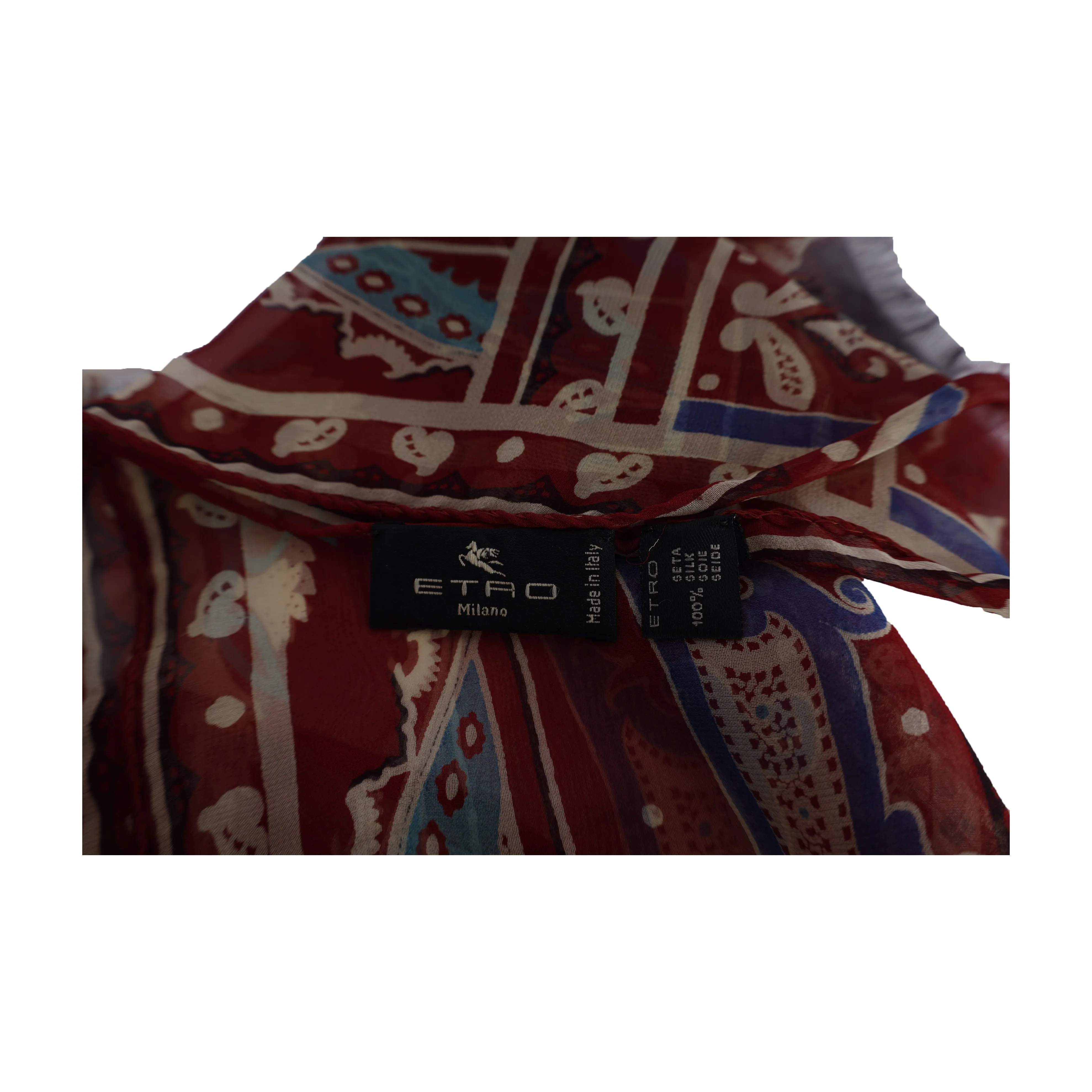 Etro Paisley Silk Scarf - '20s