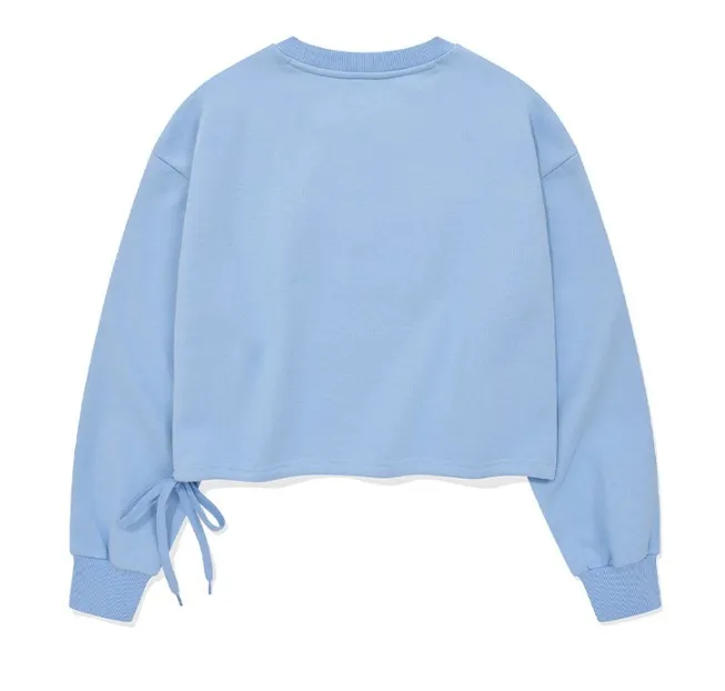 Fallett  |Crew Neck Street Style U-Neck Long Sleeves Plain Cotton