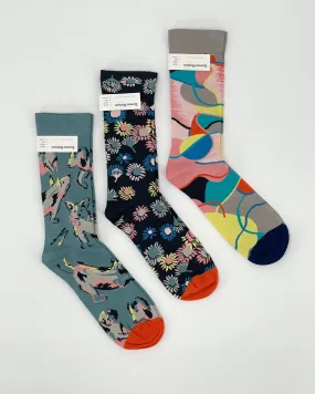 Fiction Series Cotton Socks