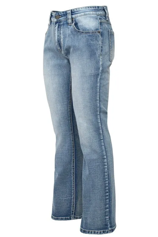 Flared Denim Jean