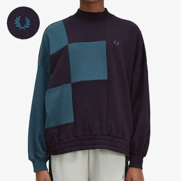 FRED PERRY  |Crew Neck Unisex Street Style U-Neck Long Sleeves Plain