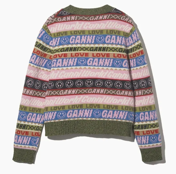 Ganni  |Long Sleeves Cardigans