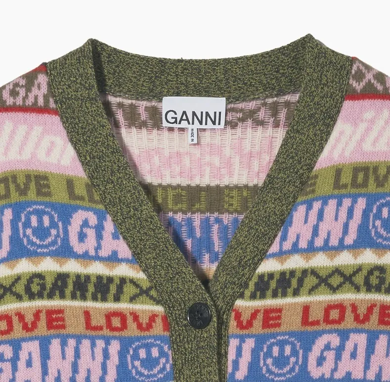 Ganni  |Long Sleeves Cardigans