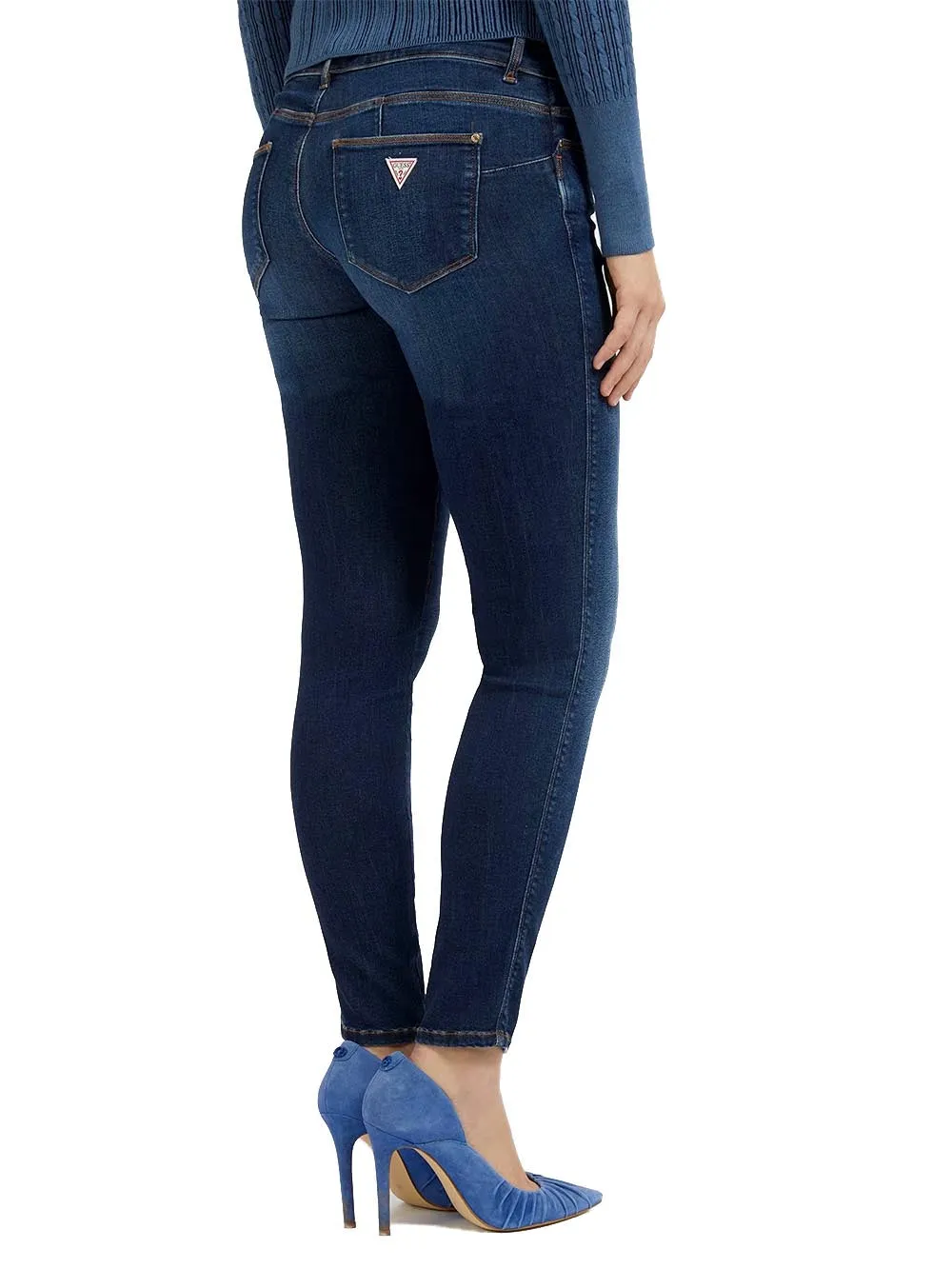 Guess Jeans Donna W2yaj2 D4q03 Scuro