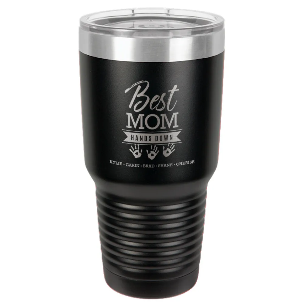 Hands Down Personalized Stainless Steel Tumbler